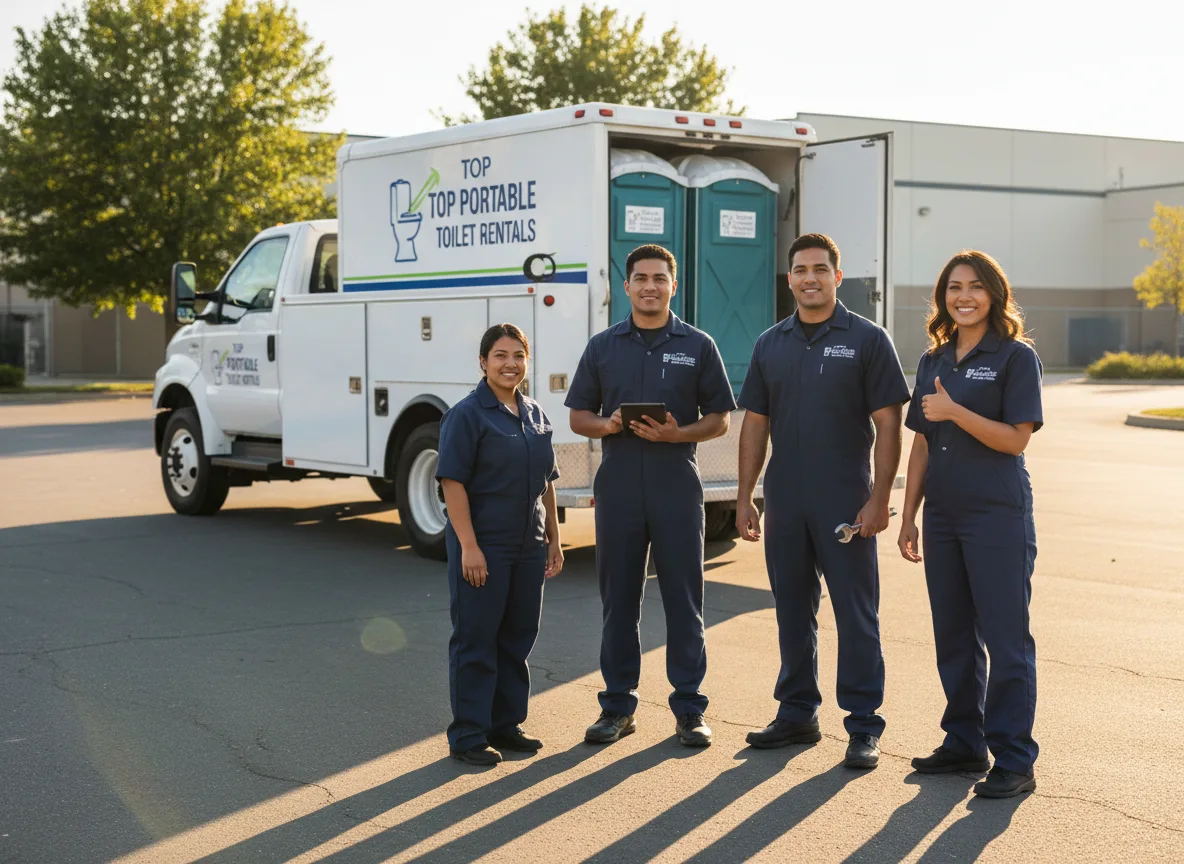 Short Term Porta Potty Rental company in Middle Point, OH